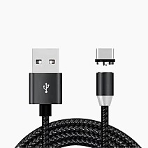 Кабель USB - Type-C T600 Magnetic (black)