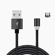 Кабель USB - micro USB M600 Magnetic (black) 