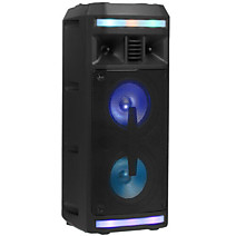 Портативная акустика Dialog Oscar AO-12, Караоке с проводным микрофоном, BT, FM, SD, LED