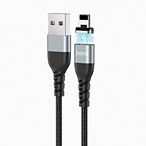 Кабель USB - Apple lightning Hoco U96 Traveller magnetic (120 см)