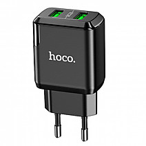 Адаптер Сетевой Hoco N6 Charmer 2USB/5V/3A QC3.0