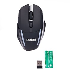 Мышь оптическая беспроводная Dialog Katana MROK-10U RF (black)
